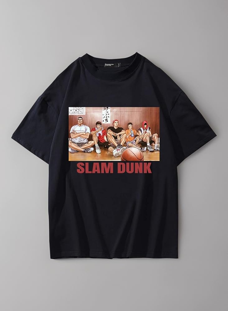 SLAM DUNK　tシャツ Amazon | [qiaowa] アニメ SLAM DUNK スラムダンク Tシャツ